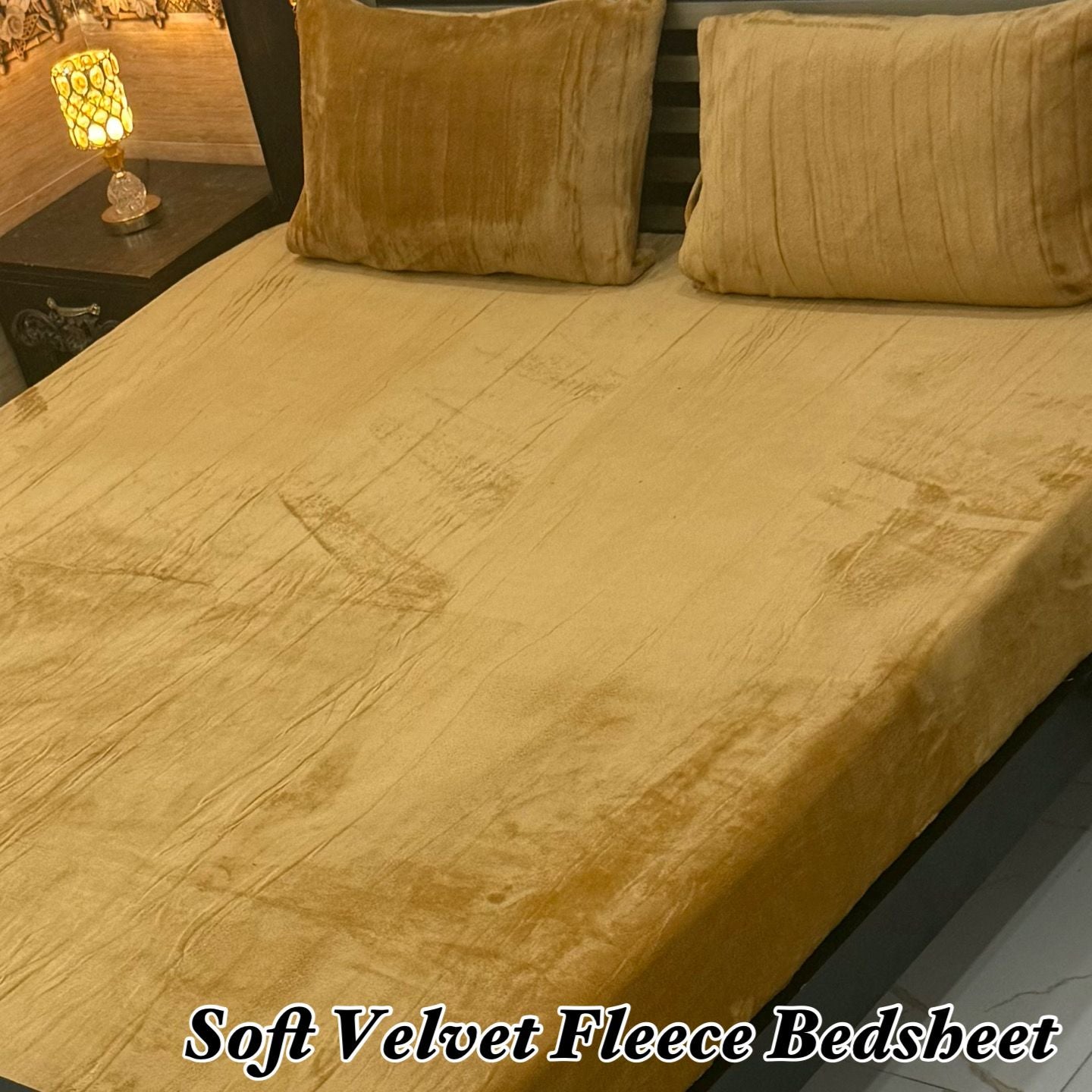 Fleece Plain Bedsheet