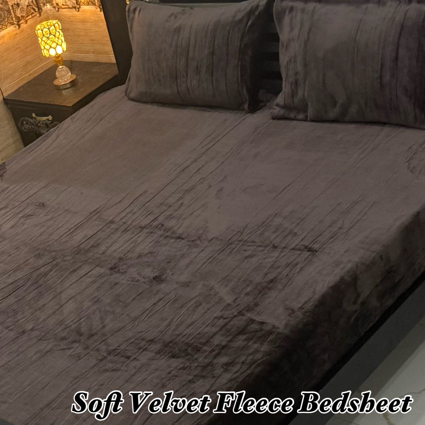 Fleece Plain Bedsheet