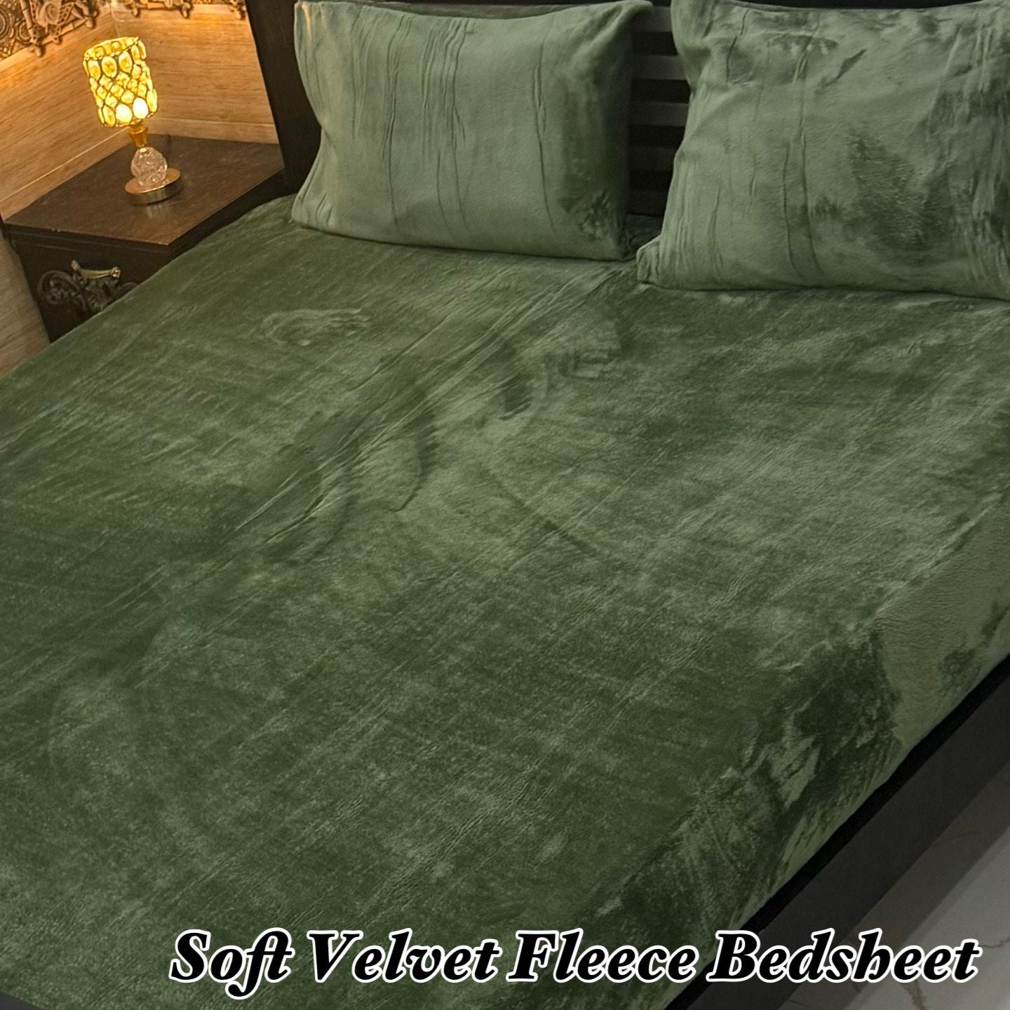Fleece Plain Bedsheet
