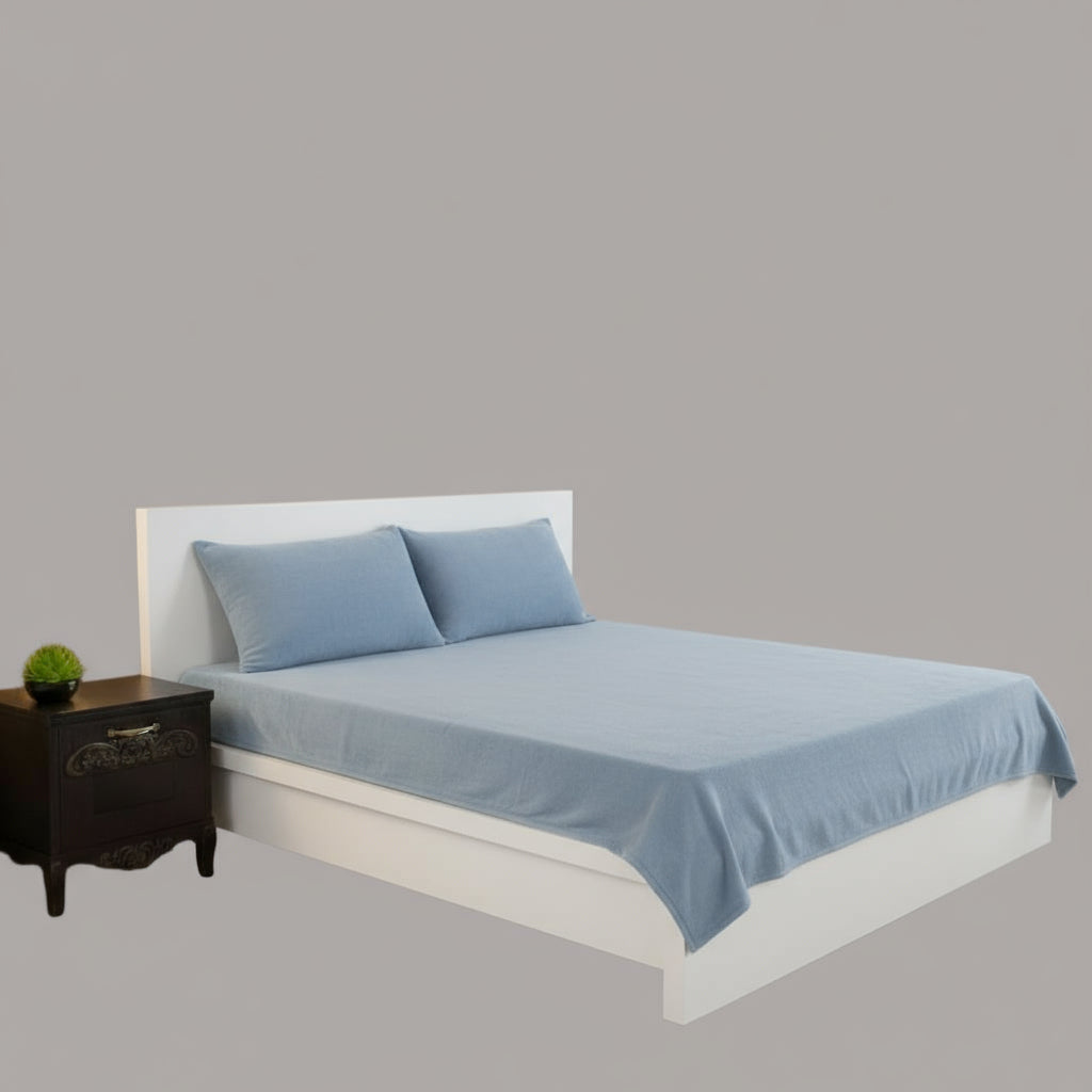 Fleece Plain Bedsheet