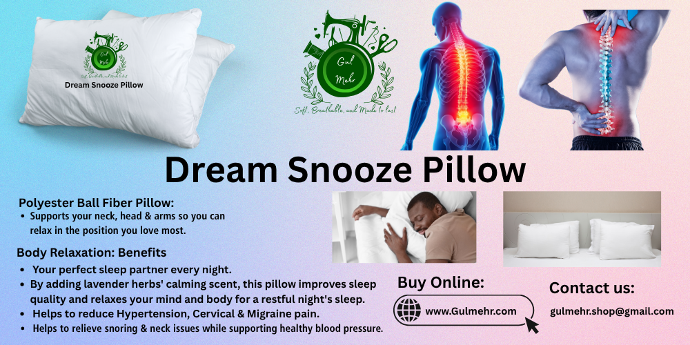 Dream Snooze Pain Relief Pillow