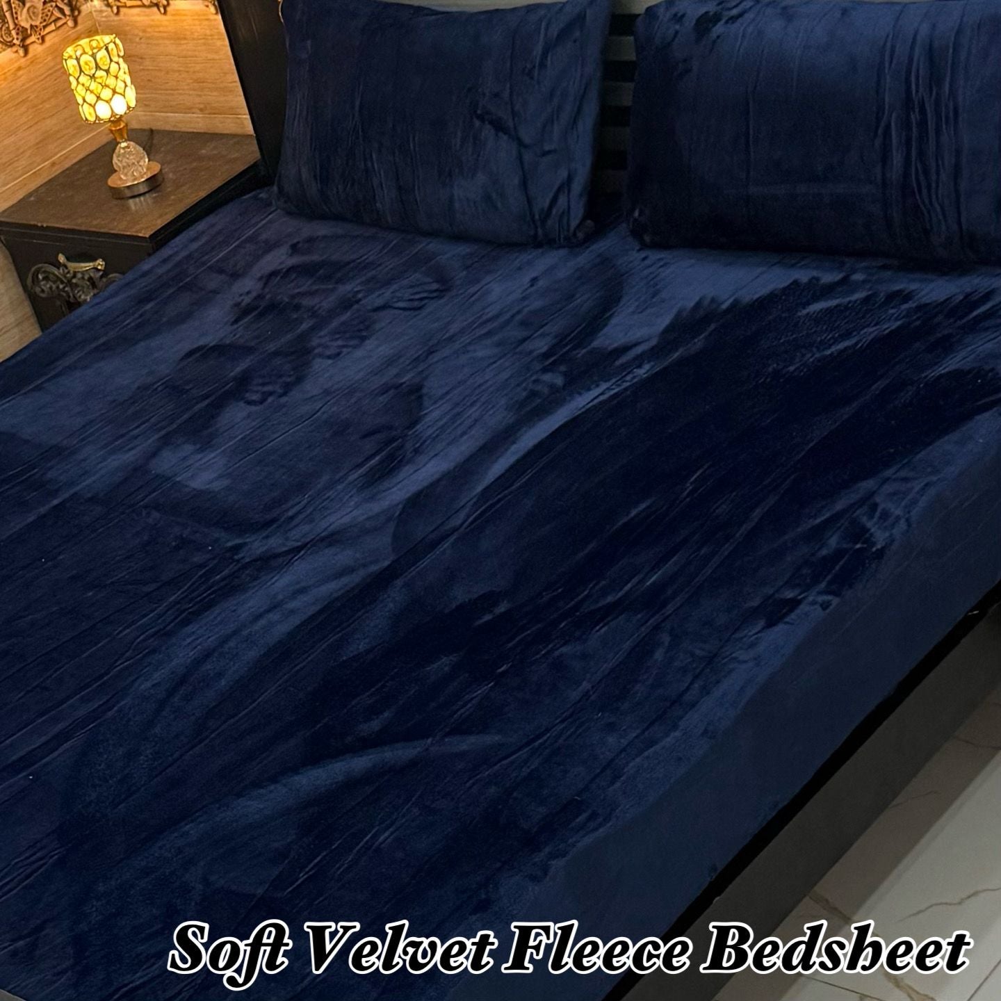 Fleece Plain Bedsheet