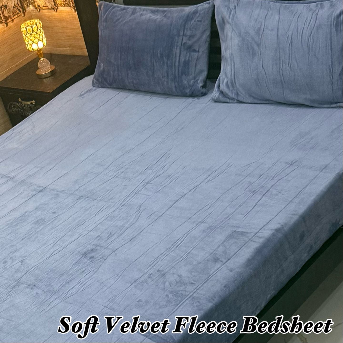 Fleece Plain Bedsheet