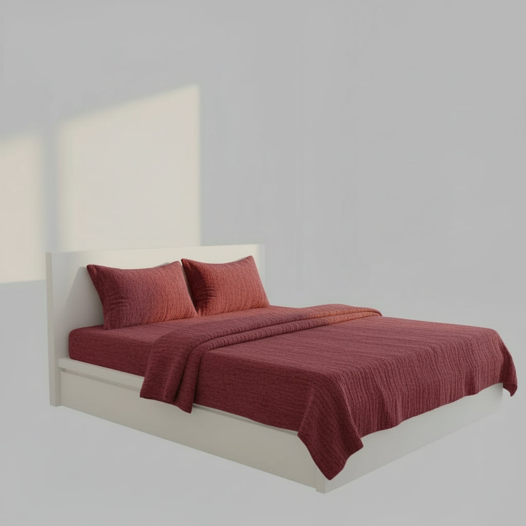 Fleece Plain Bedsheet
